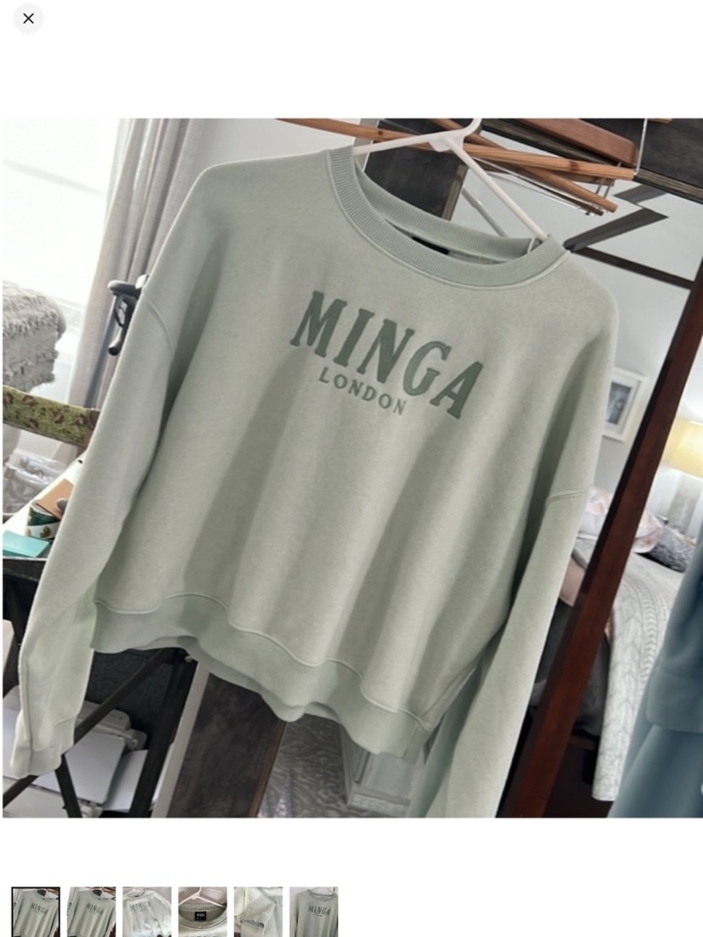 Minga London Sage Crewneck Sweatshirt